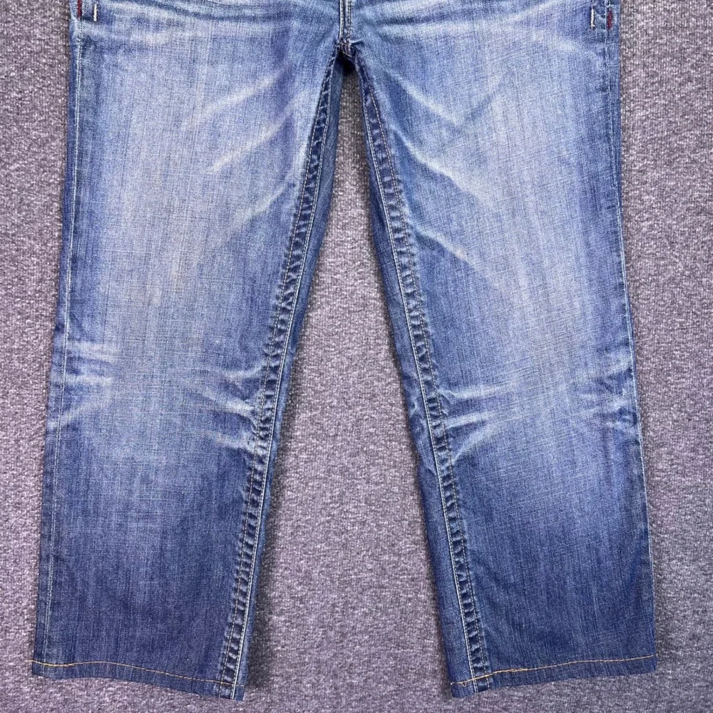 Marc Ecko Jeans Mens 33 Standard Y2K Streetwear Embroidered Hip Hop Baggy Grunge